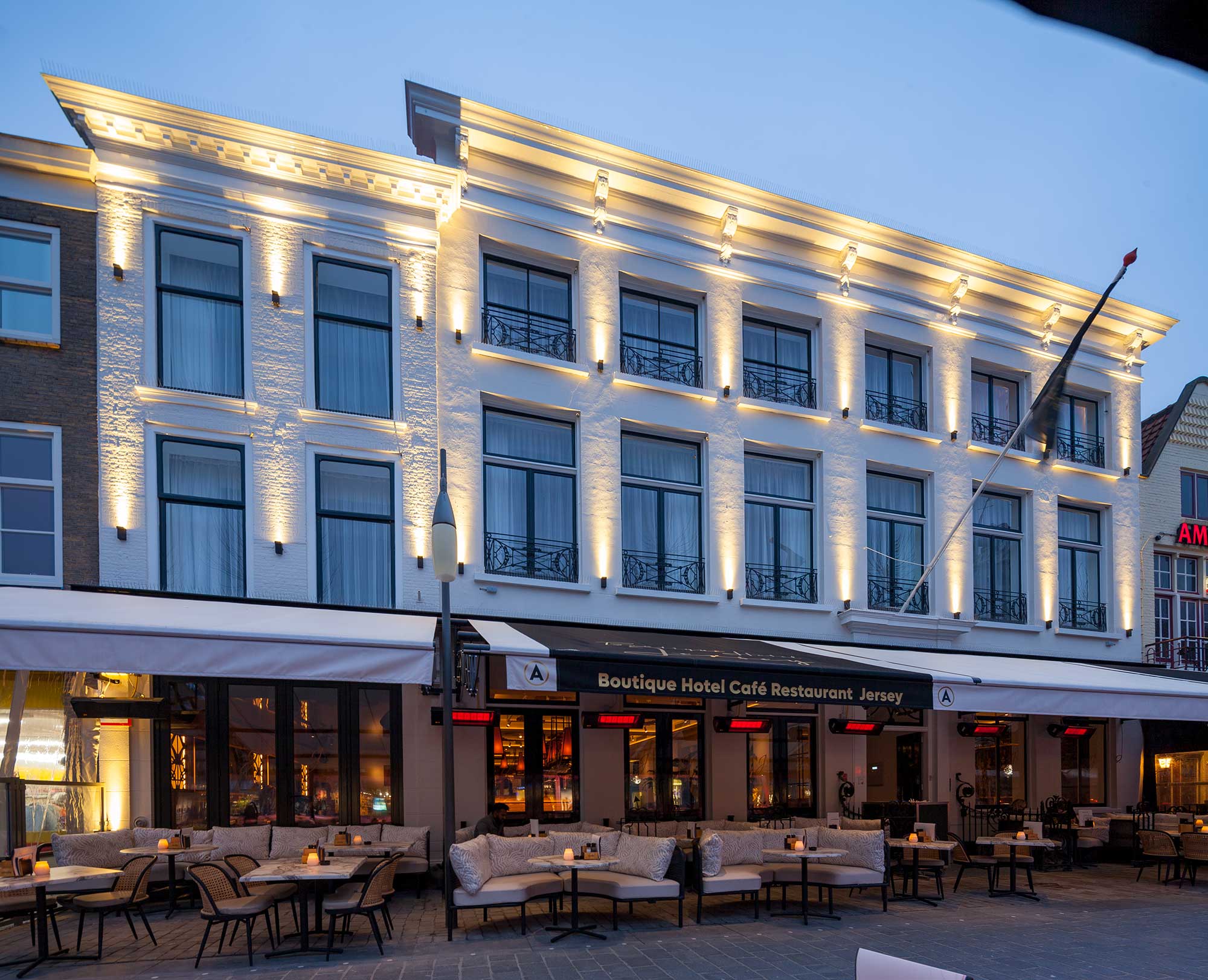 Geschiedenis Boutique Hotel Restaurant Jersey Goes